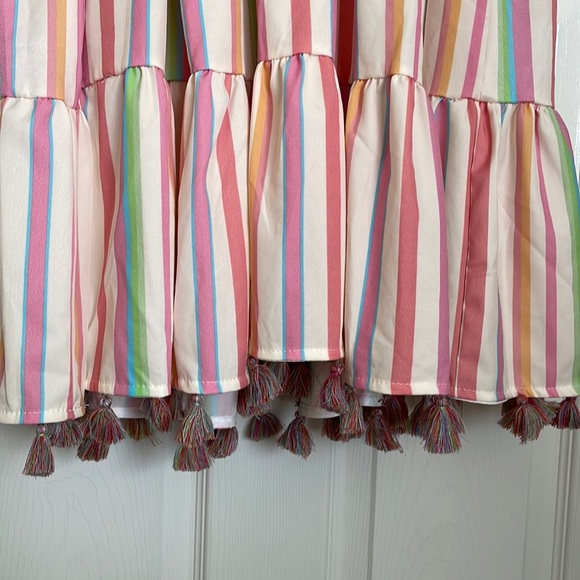 Boho maxi dress size S - Picture 3 of 4